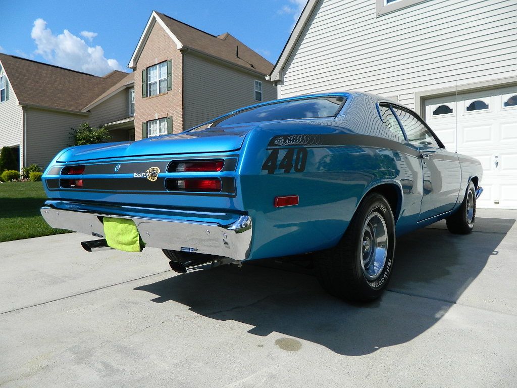 Buy used 1971 Tribute Plymouth Duster 440 + 6 Pack ! B5 Blue Fully